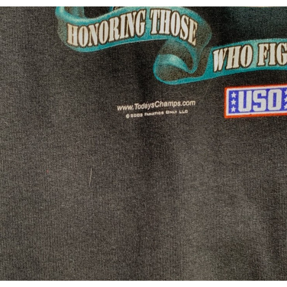 Vintage Philadelphia Silver Wings Sweatshirt Mens 2XL USO Military Airborne Y2K - Picture 9 of 11